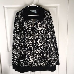 Black and White Jacket 3X